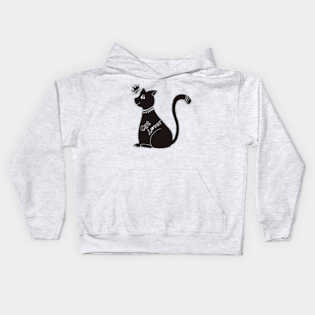 cat Kids Hoodie by Neyma Studio